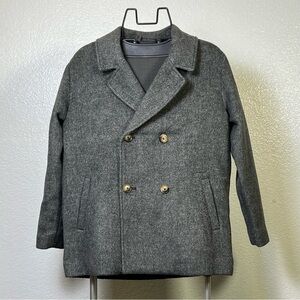Cat & Jack Girls Gray Blazer Coat Size L